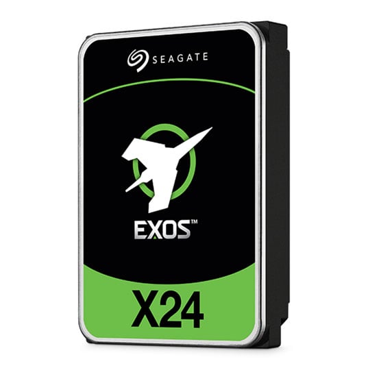 Seagate 12TB Seagate Exos X24 ST12000NM001H Hard Disk Drive, 3.5", SATA III (6Gb/s), SED, 7200RPM, 512MB Cache, OEM
