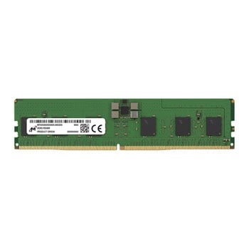 Micron 16GB (1 x 16GB) Micron DDR5 Server Memory, PC5-51200 (6400), ECC RDIMM, CAS 52, 1Rx8, 1.1V