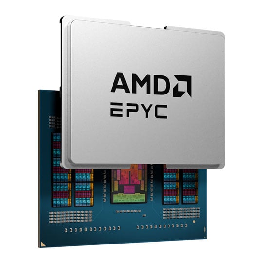 AMD EPYC™ 8435P, S SP6, 4nm, Zen 5, 48 Core, 96 Thread, 2.45GHz, 4.5GHz Turbo, 256MB, 200W, CPU, OEM