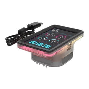 Corsair iCUE LINK 5" LCD Screen Module, Black, For iCUE LINK TITAN AIO Coolers, 5" IPS LCD Screen, DisplayPort