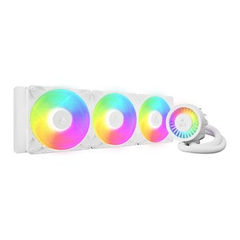 Arctic Refurbished Arctic Liquid Freezer III Pro ARGB 420 AIO Hydro CPU Cooler, White, 3x140mm P14 Pro, 60mm VRM Fan, Intel/AMD