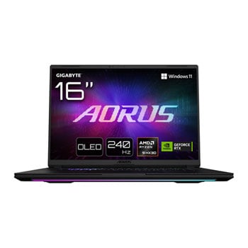 AORUS 16" Gigabyte AORUS Master 16, WQXGA, AMD Ryzen 9 9955HX3D, 32GB DDR5, 1TB SSD, 24GB GeForce RTX 5090, USB 4 / HDMI 2.1