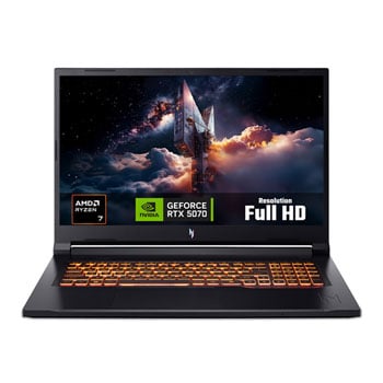 Acer 17.3" Aspire 14 AI ANV17-41, Full HD, AMD Ryzen 7 260, 16GB DDR5, 512GB SSD, 8GB GeForce RTX 5070, USB 4